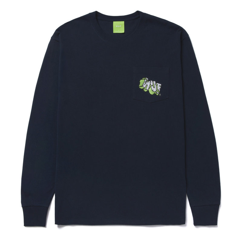 Huf Huf : Quake Mini L/S Pocket Tee