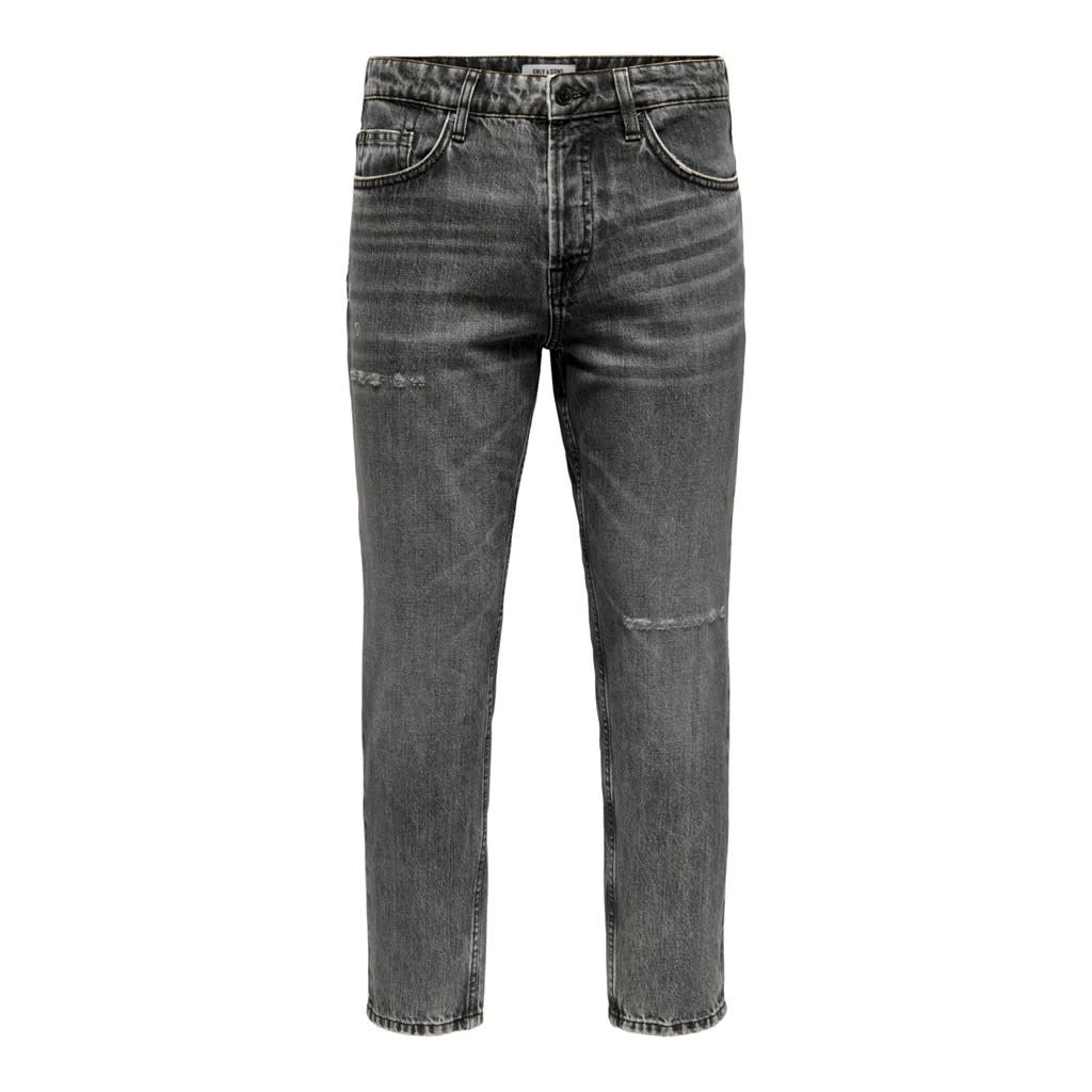 Only and Sons Only & Sons : Avi Black Wash Denim