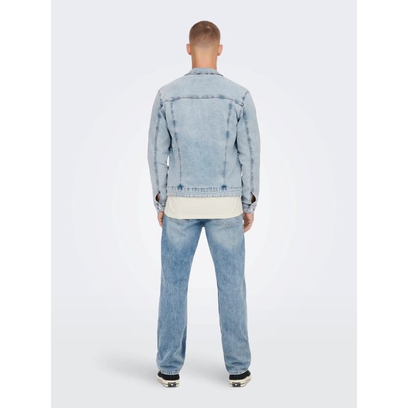 Only & Sons Only & Sons : Blue Denim Jacket