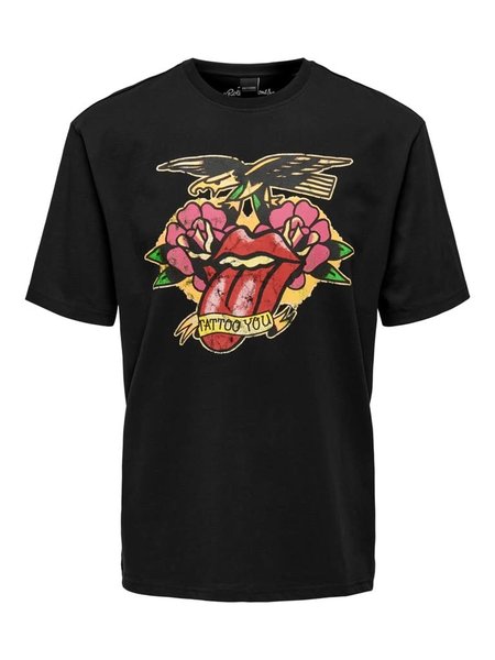 Only & Sons Only & Sons : Rolling Stones Relax SS Tee
