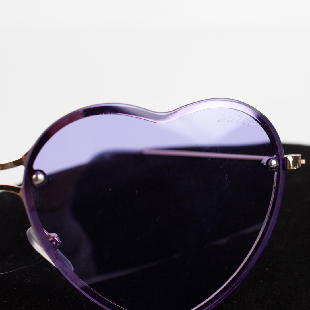 WLKN WLKN : Valencia Heart Sunglasses