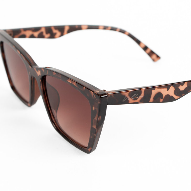 WLKN WLKN : Ophélia Square Sunglasses - Brown