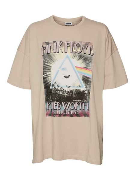 Noisy May Noisy May : Pink Floyd S/S T-Shirt - Beige