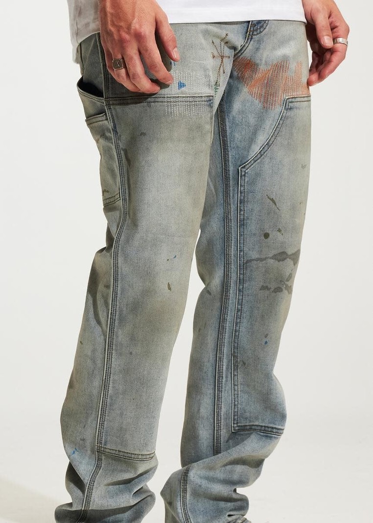 Embellish NYC Embellish : Hart Emb. Details Carpenter Denim