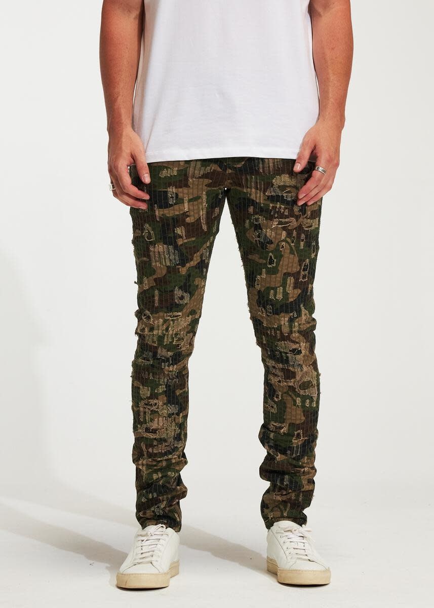 Embellish NYC Embellish : Ryan Camo Destroy Denim