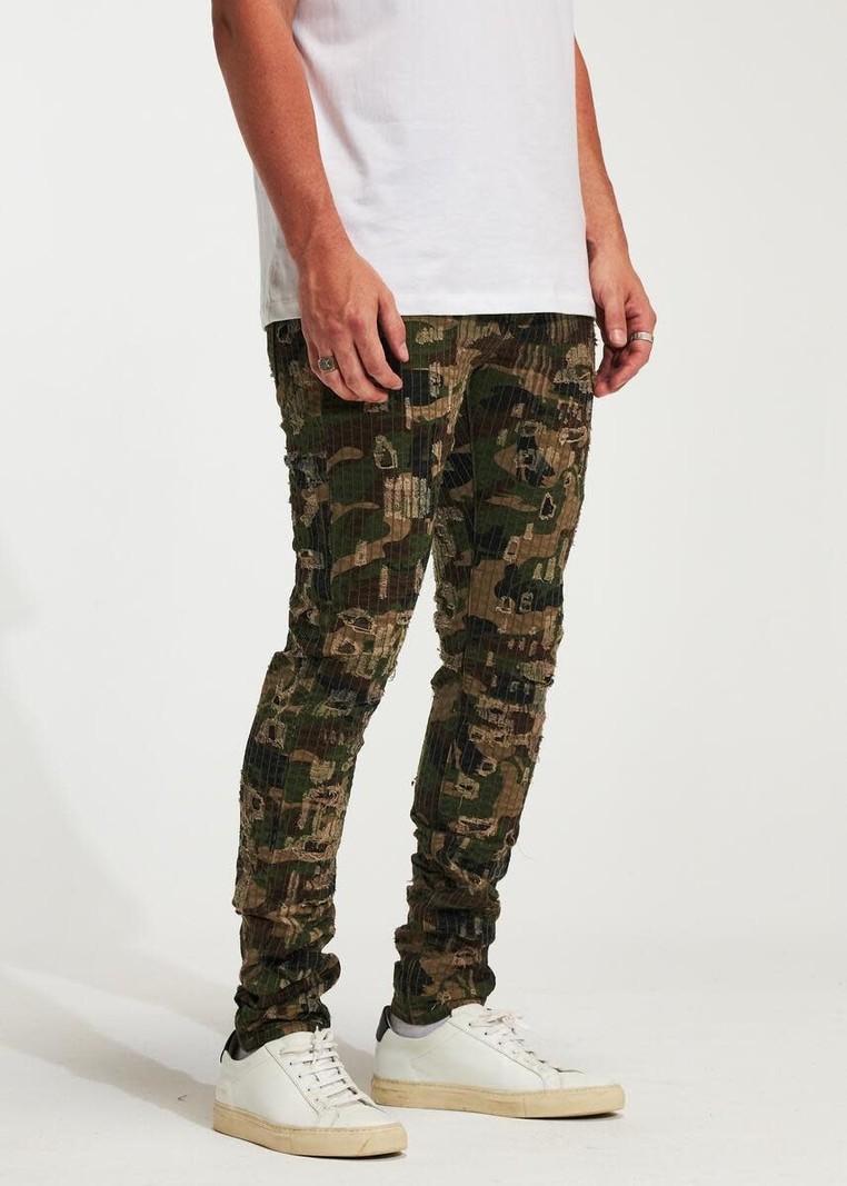 Embellish NYC Embellish : Ryan Camo Destroy Denim