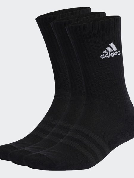 Adidas Adidas : 3Pack Sportwear Socks - Black/White