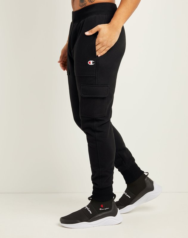 Champion Champion : Reverse Weave Cargo Jogger - Black