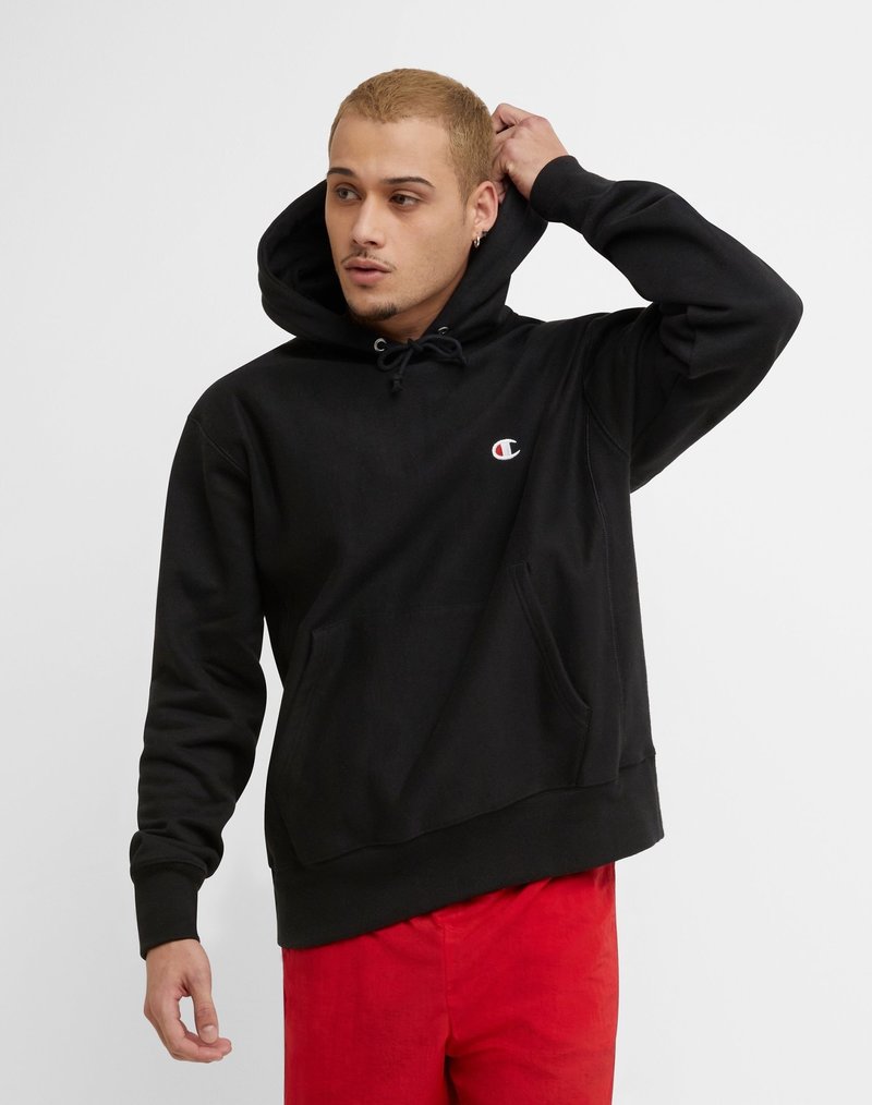 Champion Champion : Reverse Weave Hoodie - Black