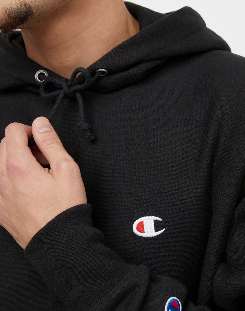 Champion Champion : Reverse Weave Hoodie - Black