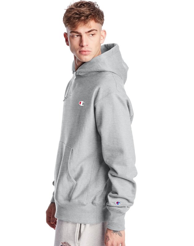 Champion Champion : Reverse Weave Hoodie - Oxford Gray