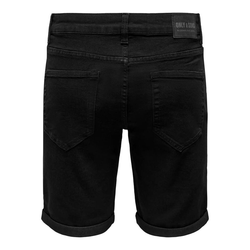 Only & Sons Only & Sons : Regular Fit Shorts - Black