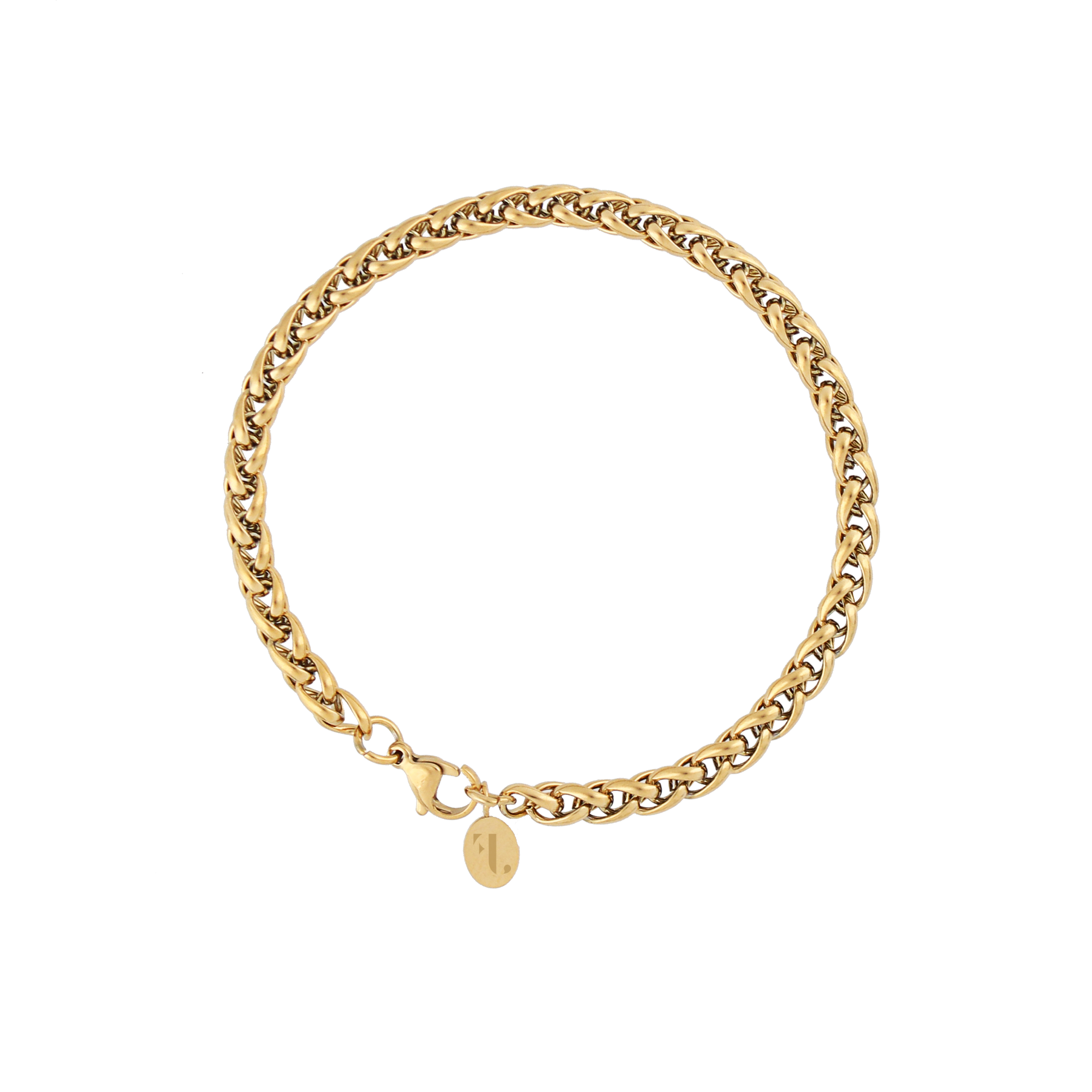 Five Jwlry Five Jwlry : Tage Chain Bracelet - Gold