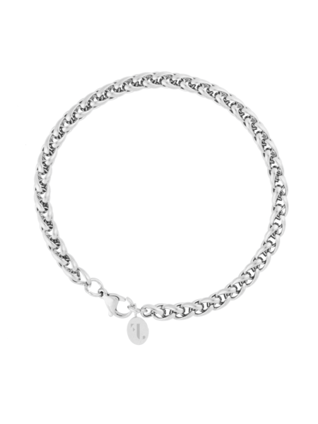 Five Jwlry Five Jwlry : Tage Chain Bracelet - Silver