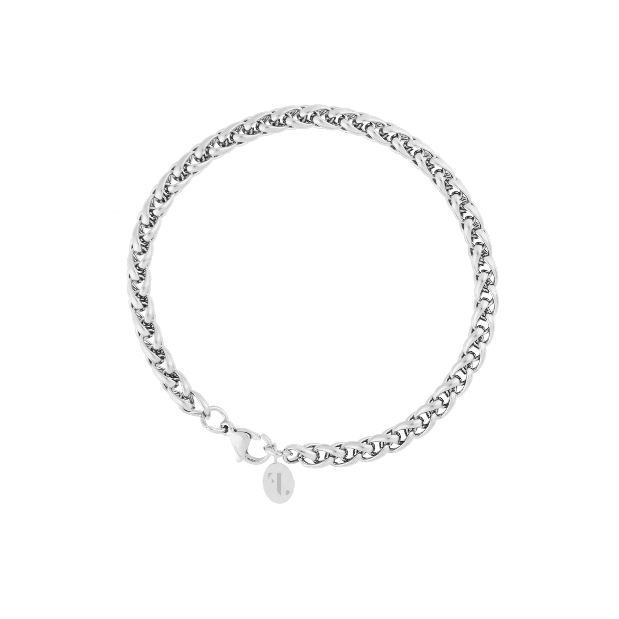 Five Jwlry Five Jwlry : Tage Chain Bracelet - Silver