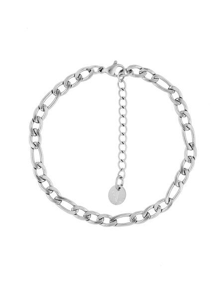 Five Jwlry Five Jwlry : Valencia Chain Bracelet - Silver