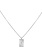 Five Jwlry Five Jwlry : Douro Pendant Necklace - Silver