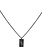 Five Jwlry Five Jwlry : Douro Pendant Necklace - Black