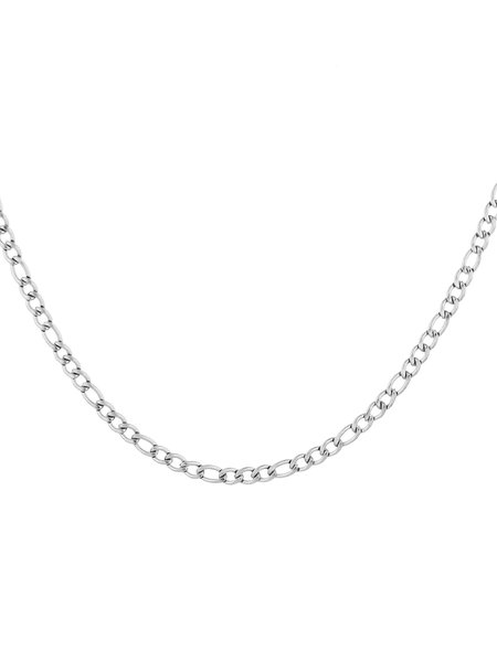 Five Jwlry Five Jwlry : Valencia Chain Necklace - Silver