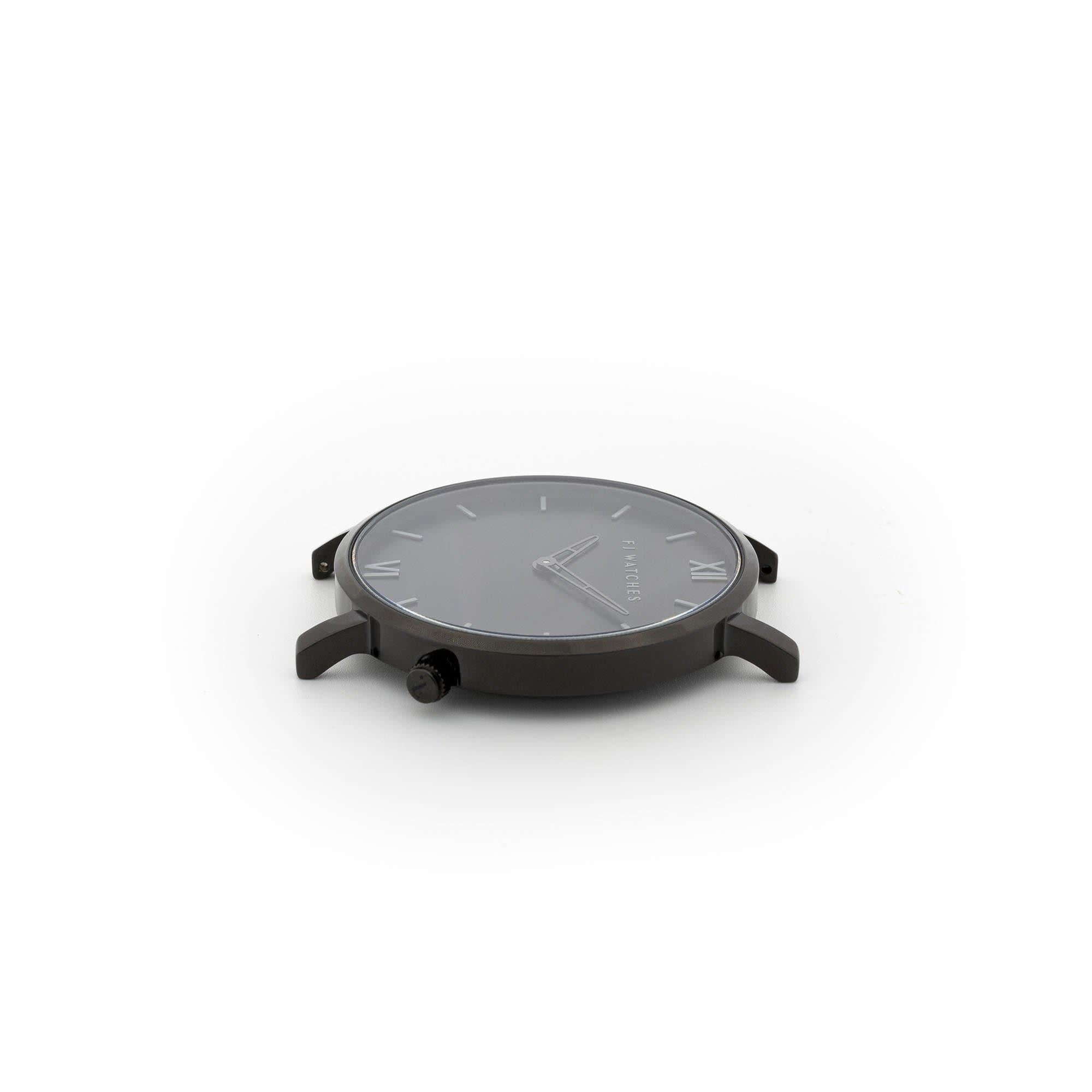 Black watch stainless steel best sale
