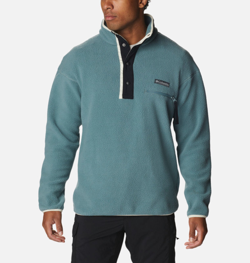 Columbia Men's Helvetia™ Colorblocked Half-Snap Fleece Sweatshirt