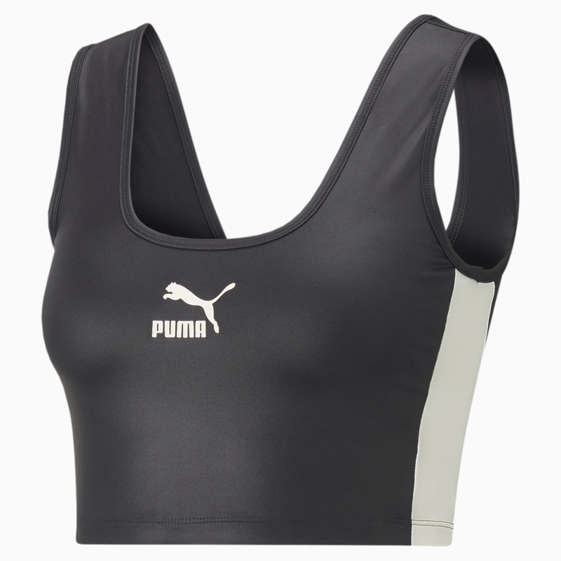 PUMA Puma : T7 Shiny Cropped Top