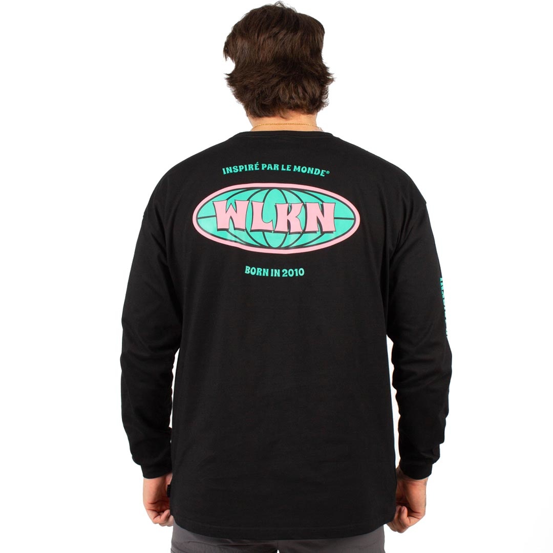 WLKN WLKN : Globe Long Sleeve T-Shirt