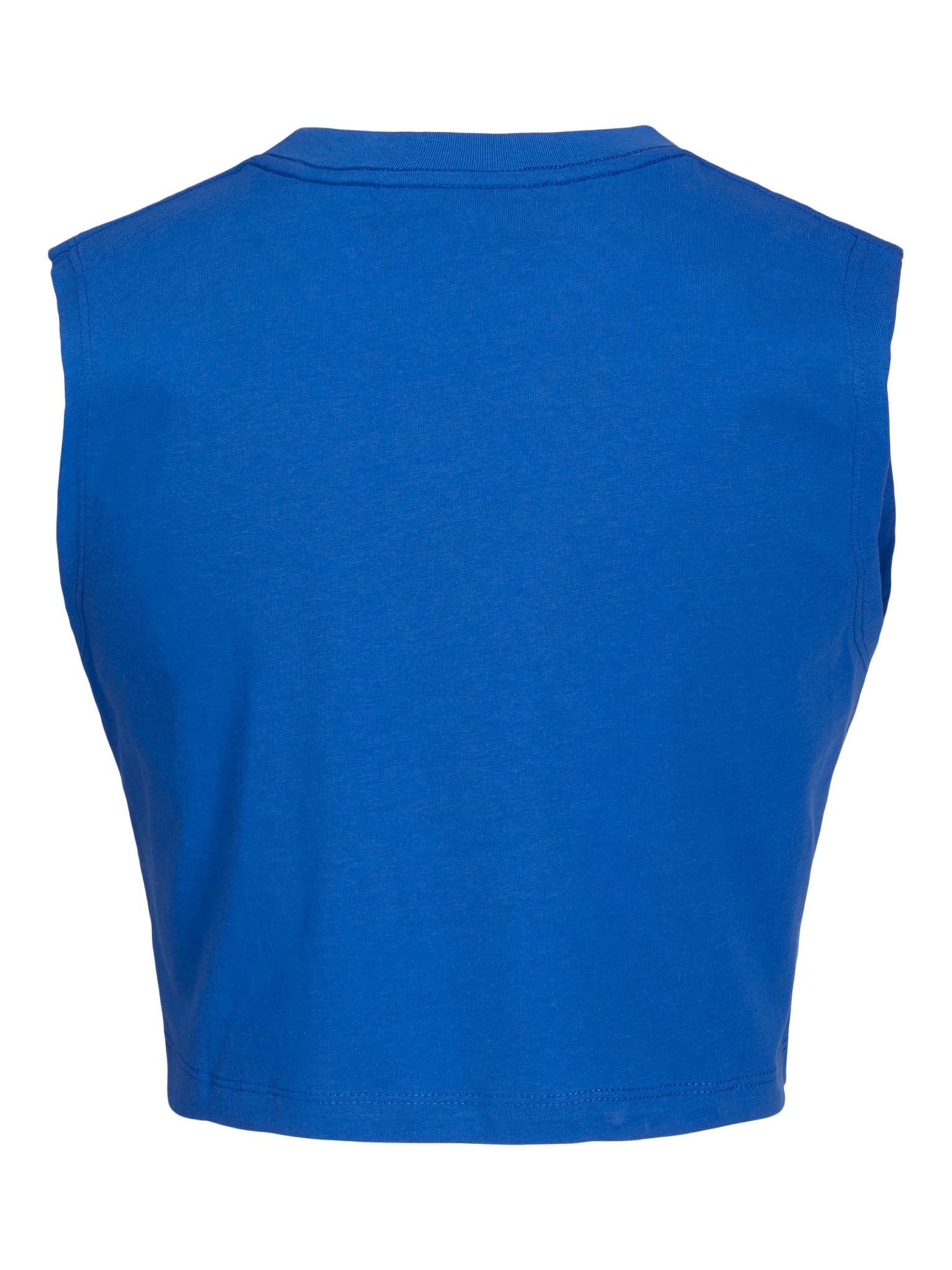 JJXX JJXX Slim Sleeveless Crop Tee Blue
