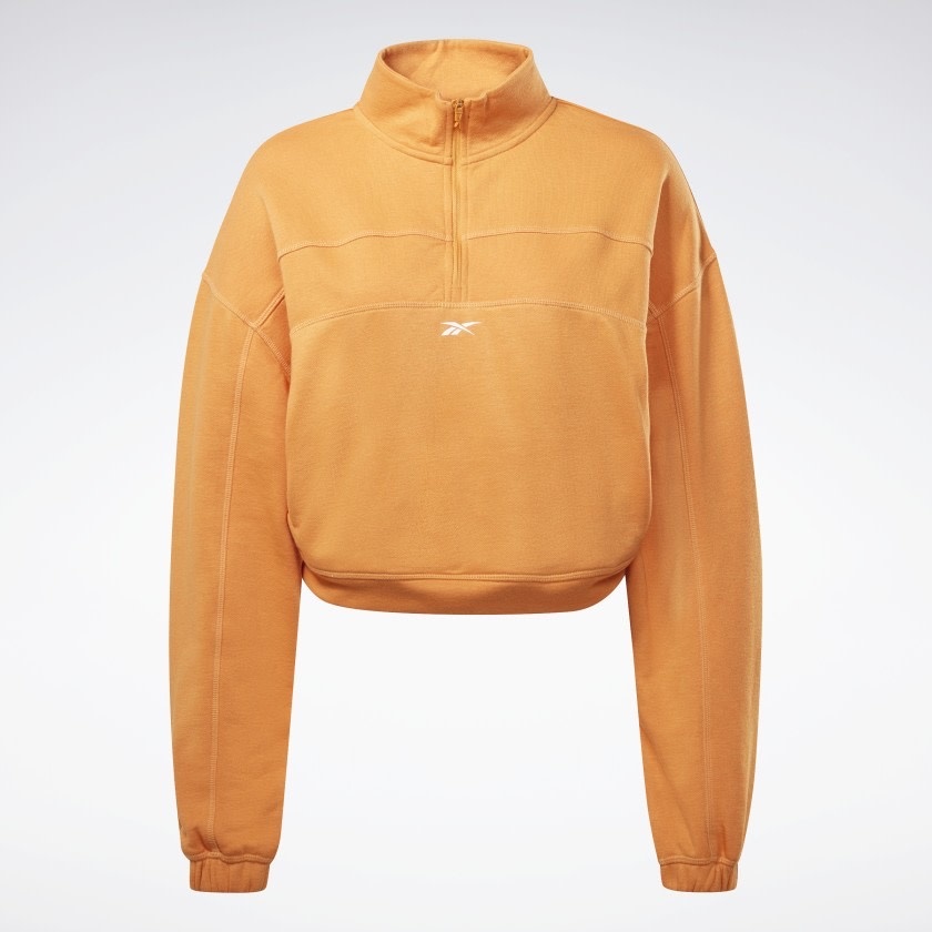 Reebok Reebok Ready Knit 1 4 Zip Sweatshirt