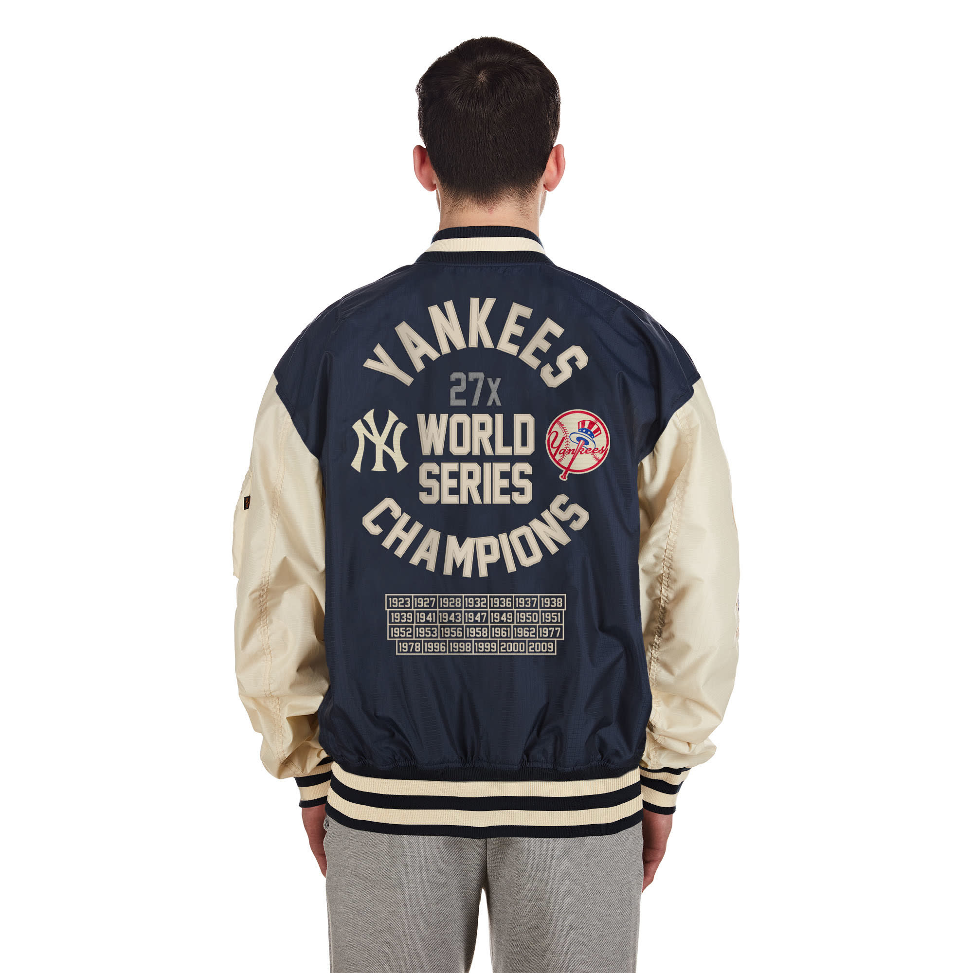 NY Yankees 27x World Series Champs Hooded Jacket