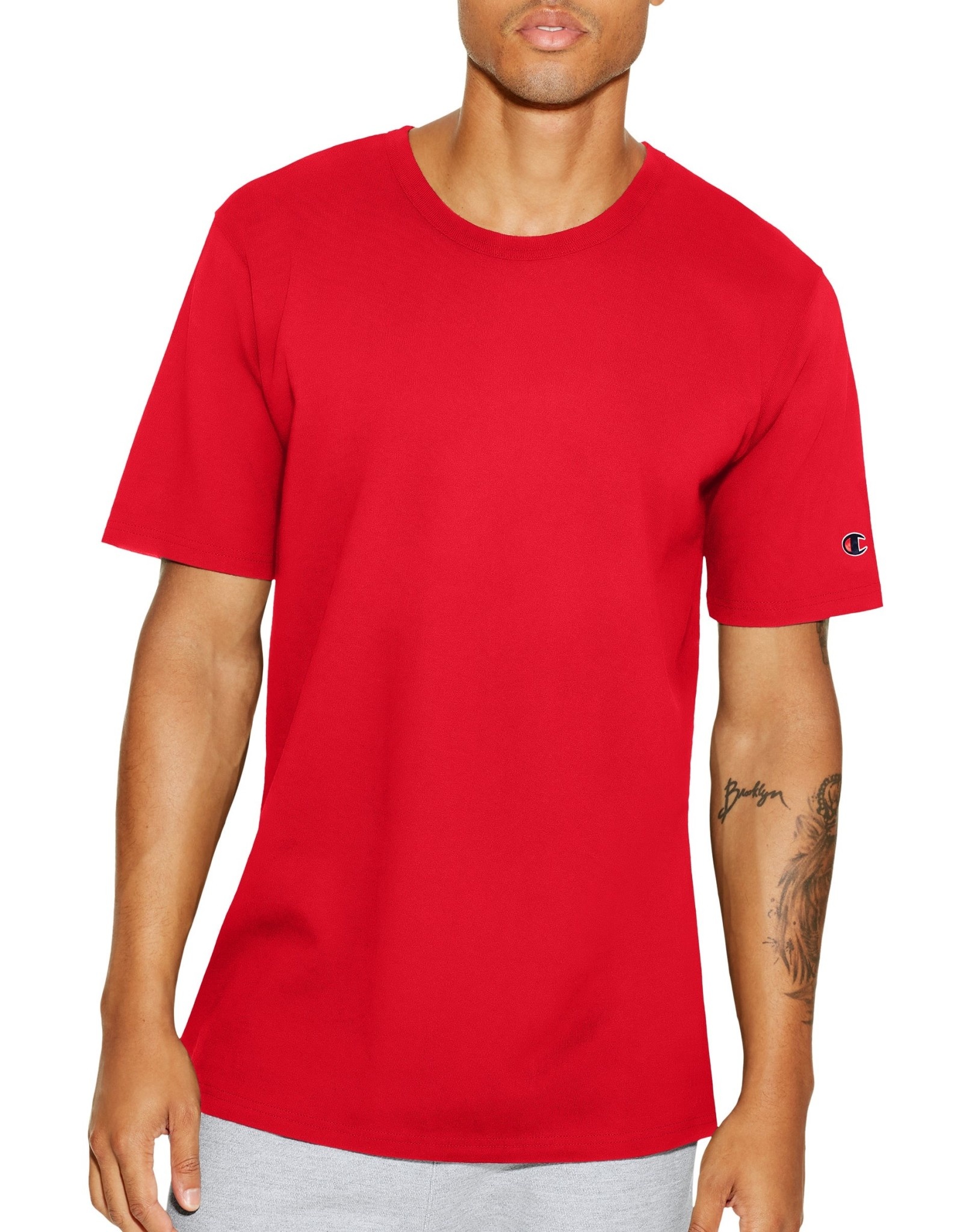 Champion Champion : Heritage Short Sleeve Tee - Red