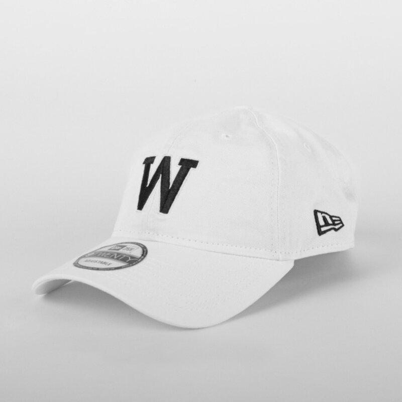 New Era New Era : 920 WLKN Varsity Black Logo Cap White O/S