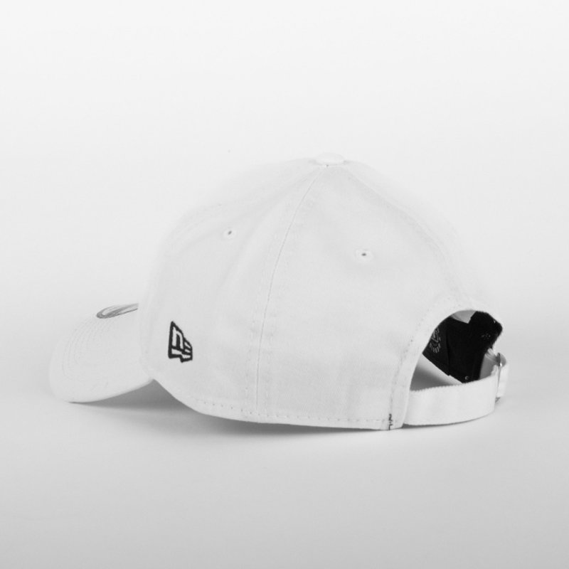 New Era New Era : 940 NY Yankees Black Logo Cap White O/S