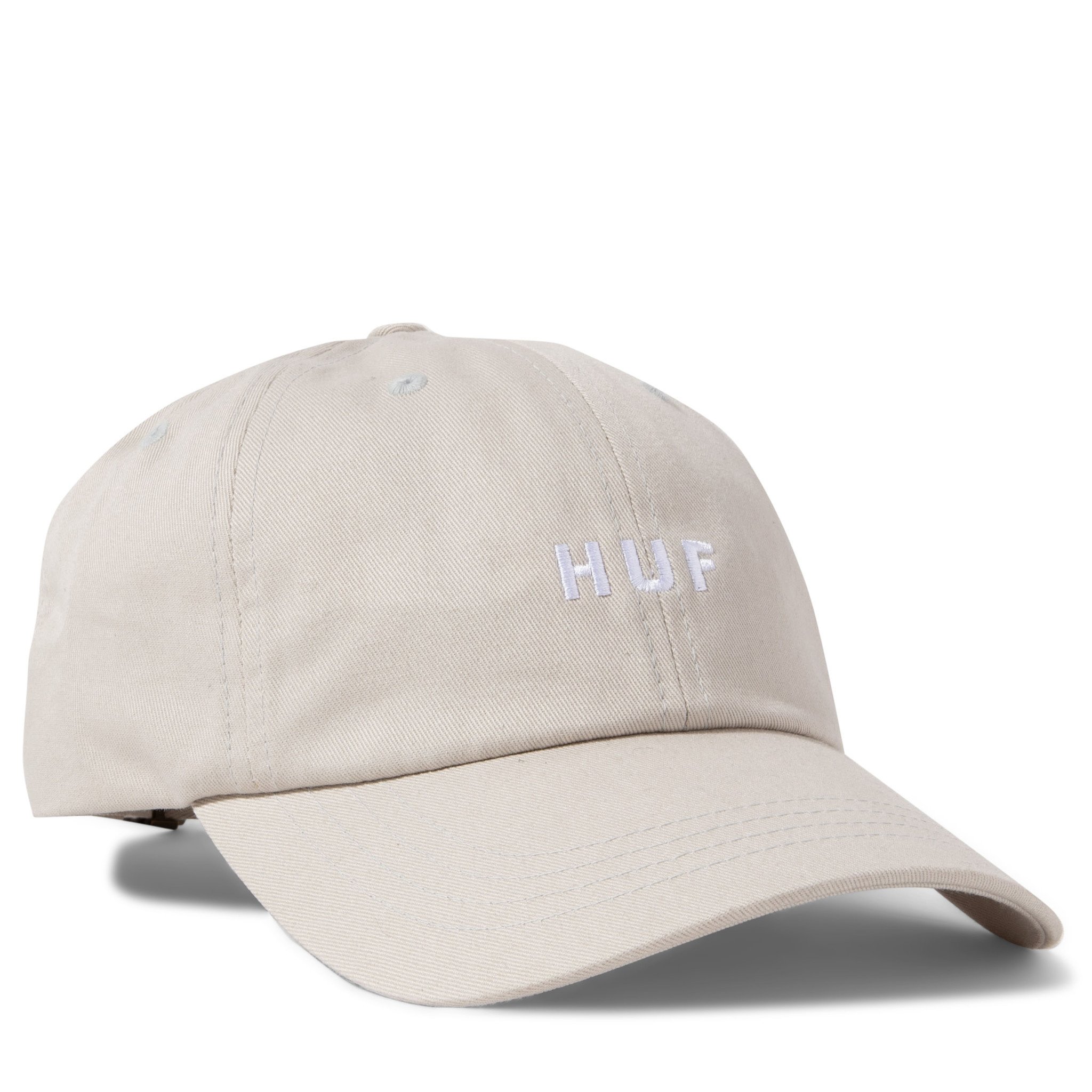 Huf Huf : Set OG Logo CV 6-Panel Cap - Cream