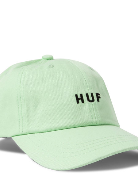 Huf Huf : Set OG Logo CV 6-Panel Cap - Smoke Green