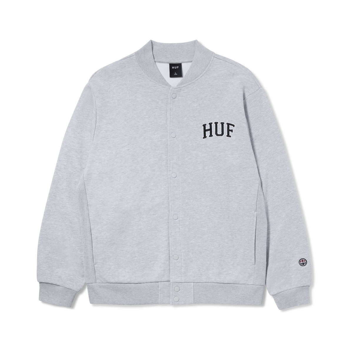 Huf : Athletic Full Snap Cardigan