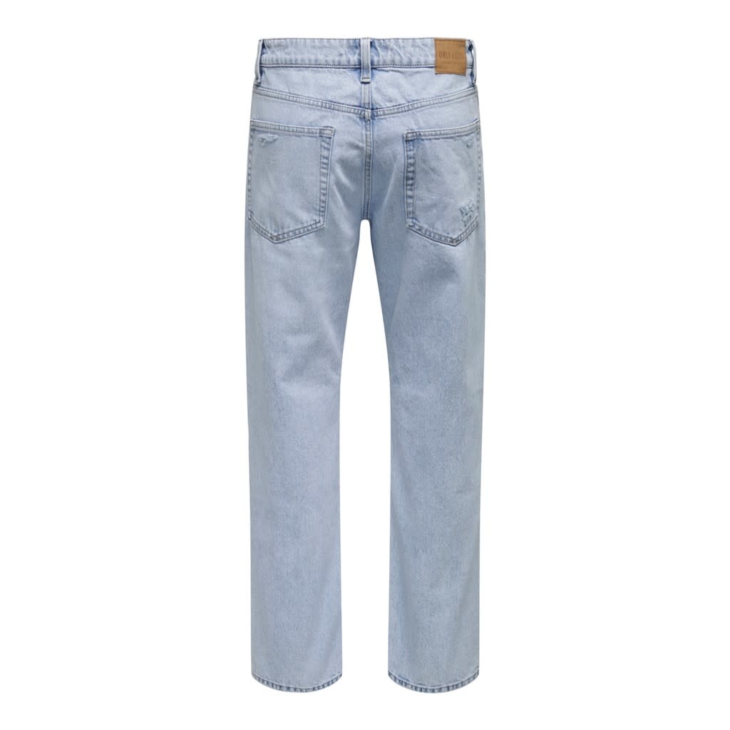 Only and Sons Only & Sons : Edge Loose Fit Destroy Denim