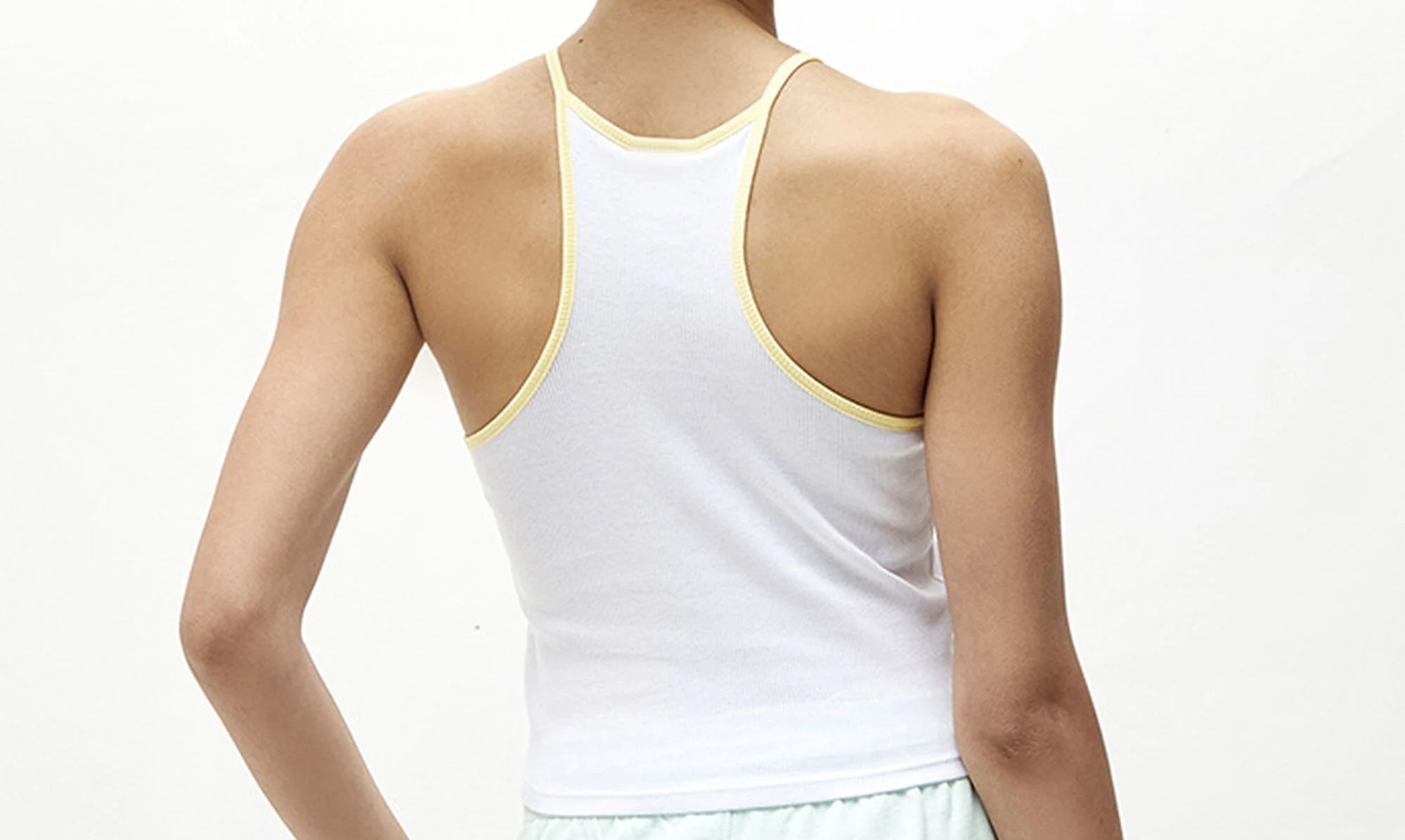 Guess white tank top 2025