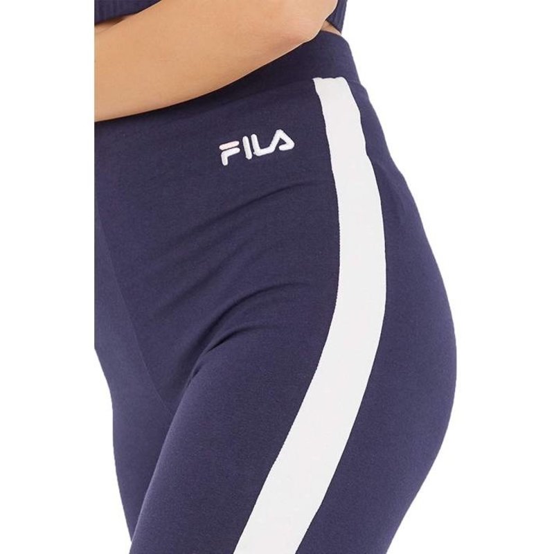 Buy FILA Women Tatienne Navy Blue Leggings online