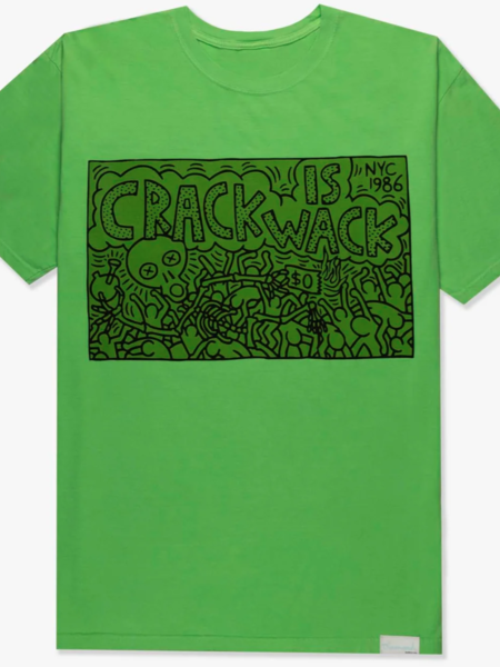 Diamond Supply Co. Diamond : Crack is Wack Tee - Neon Green