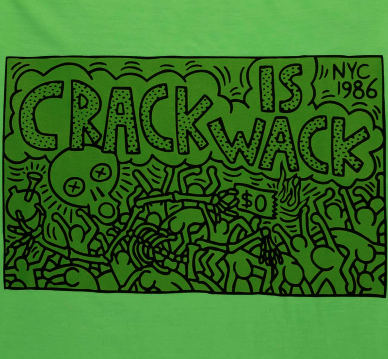 Diamond Supply Co. Diamond : Crack is Wack Tee - Neon Green