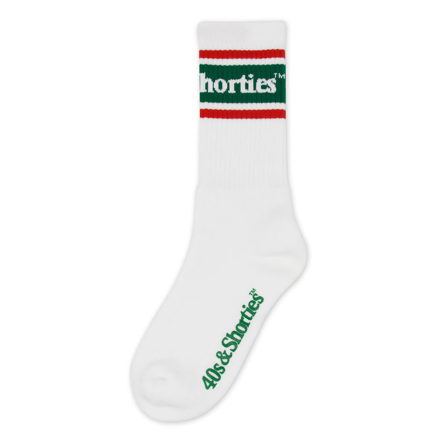 40s and Shorties 40's & Shorties : Text Logo Socks