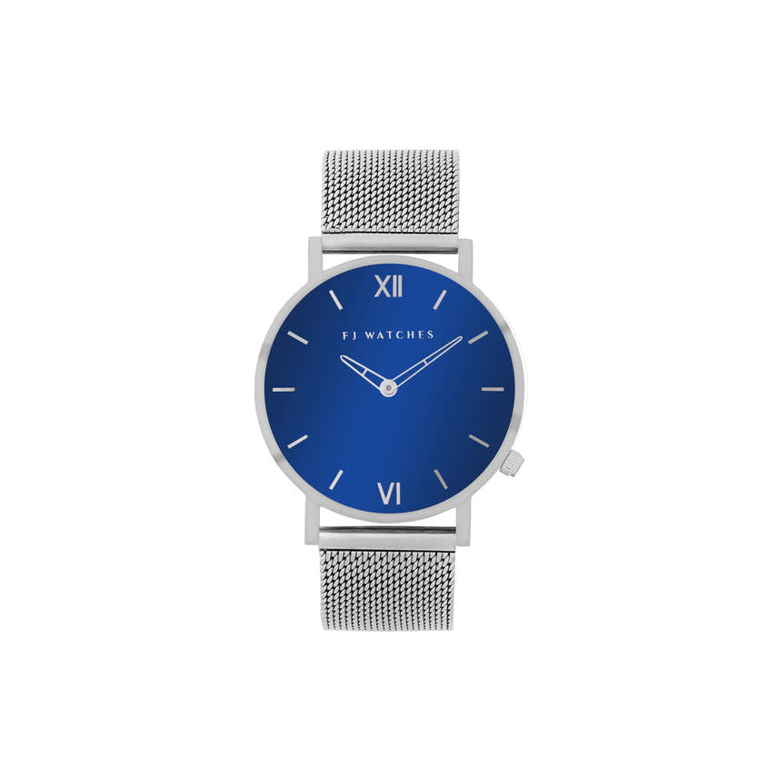 FJ Watches Atlantic Silver Watch