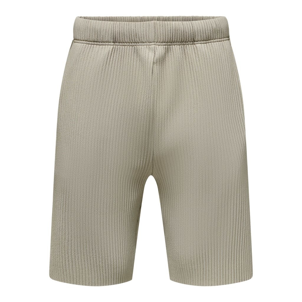 Only and Sons Only & Sons : Relaxed Pleated Shorts