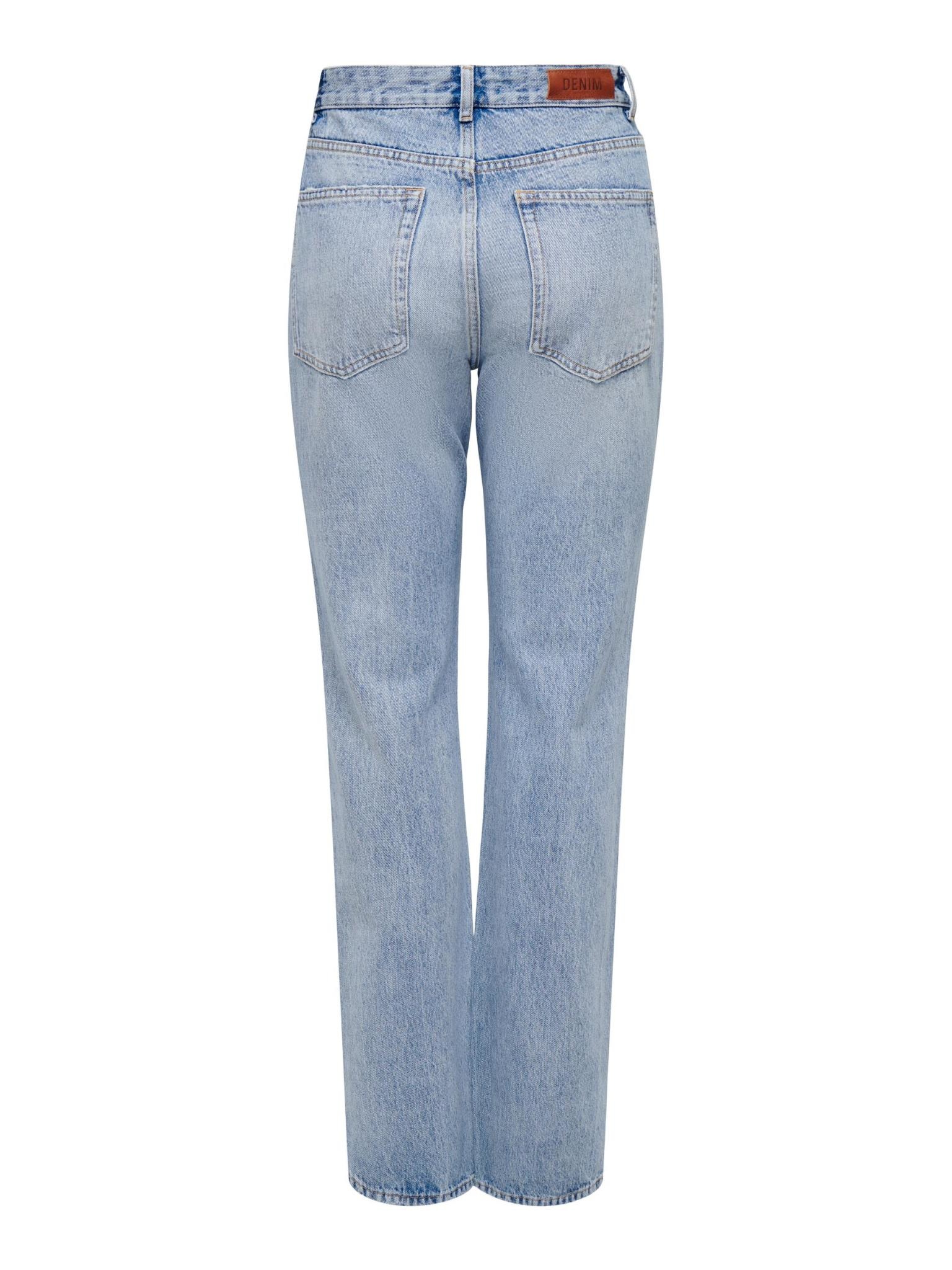 Only Only : Billie Highwaist Slit Denim