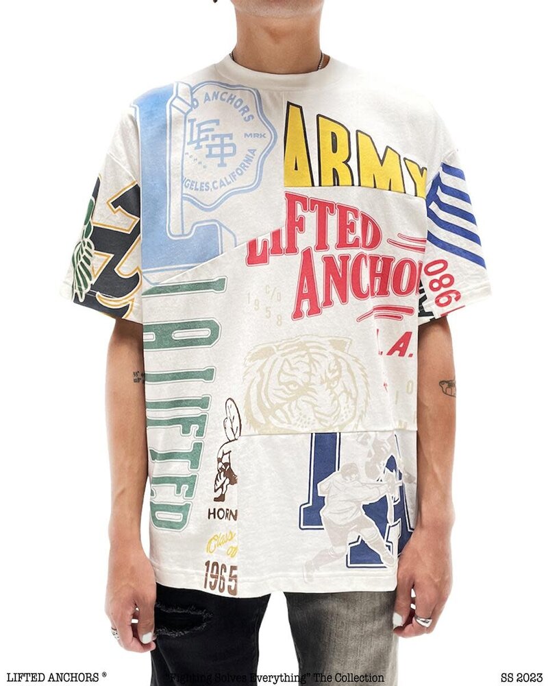 Lifted Anchors Lifted Anchors : Collage Scrapbook Tee