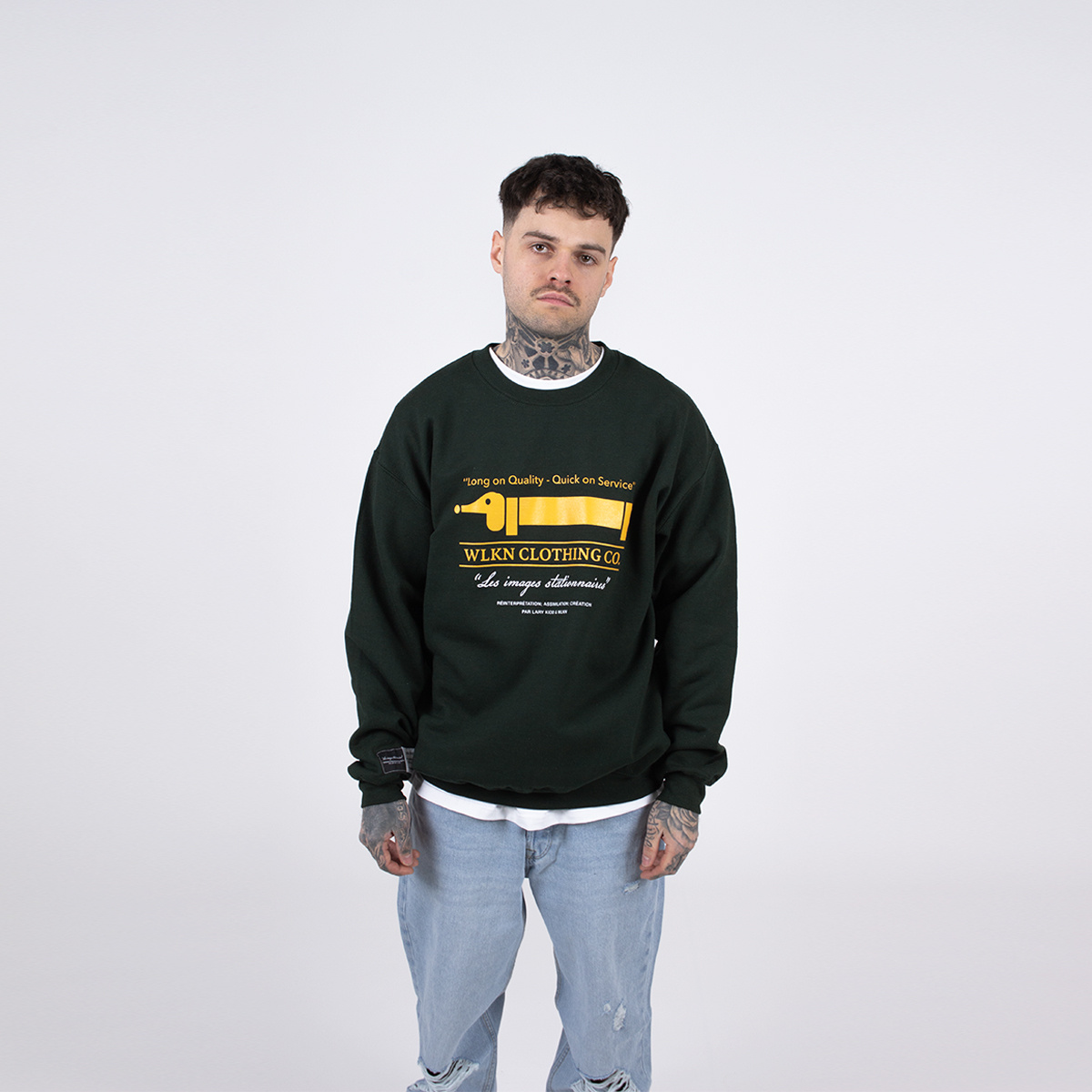 WLKN WLKN : LK X WLKN Tek Crewneck, FG