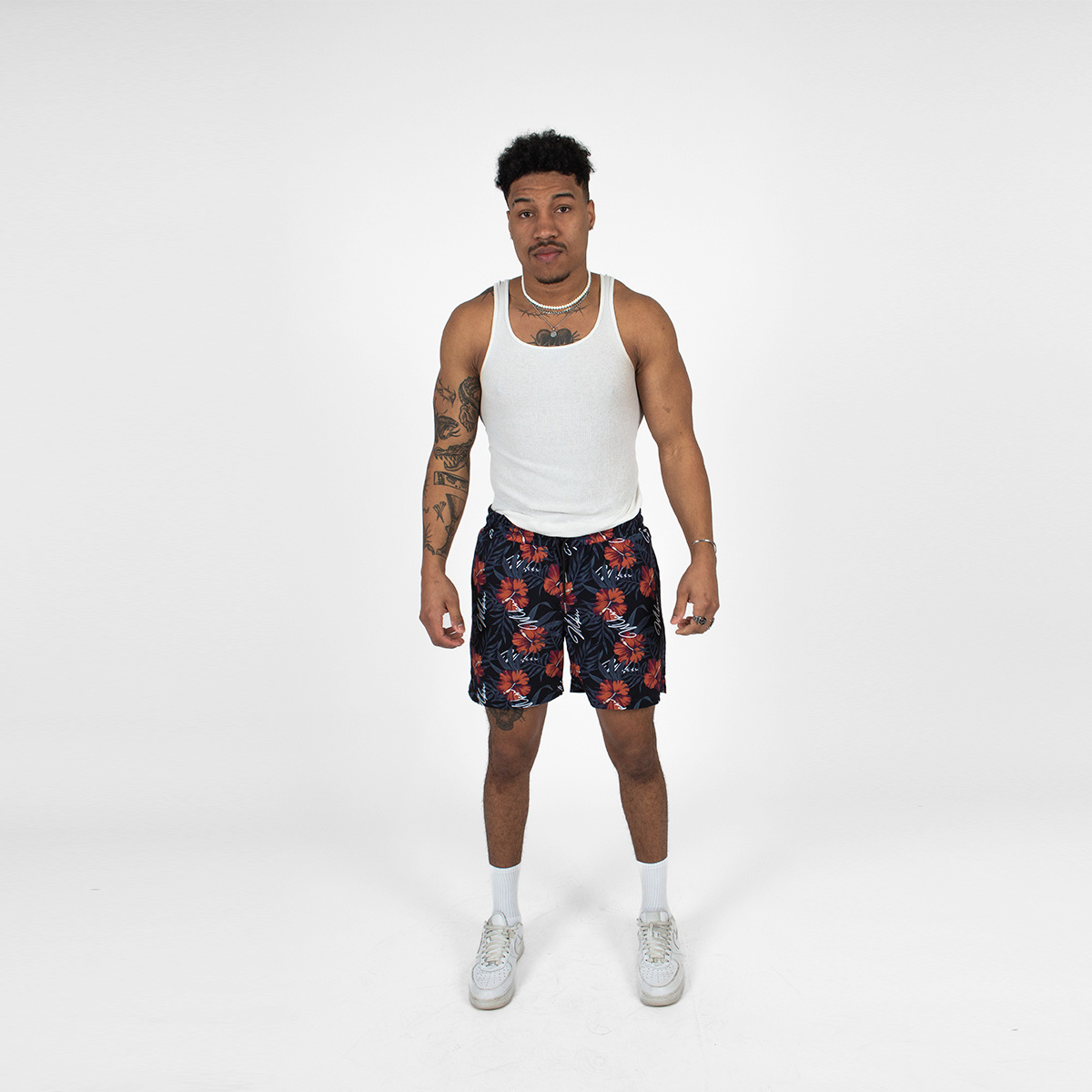 WLKN WLKN : Hibiscus Boardshort