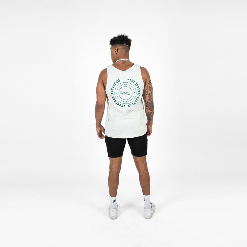 Gymshark Legacy Drop Arm Tank - White