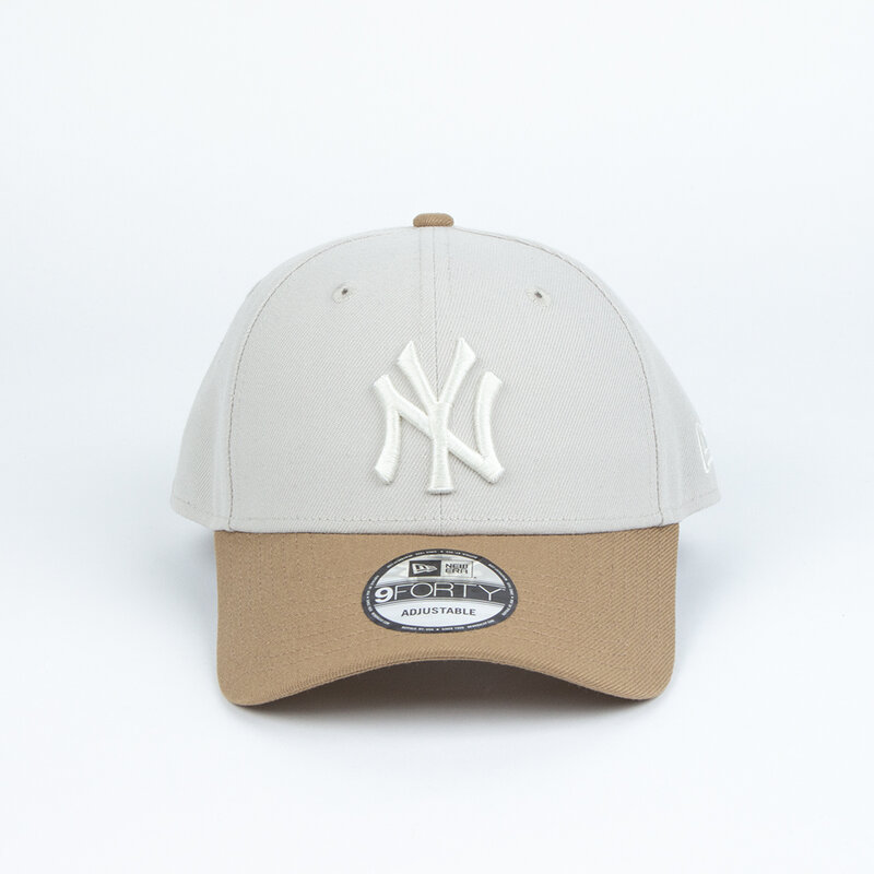 New Era New Era : 940 NY Yankees Ivory Logo 2tone Cap